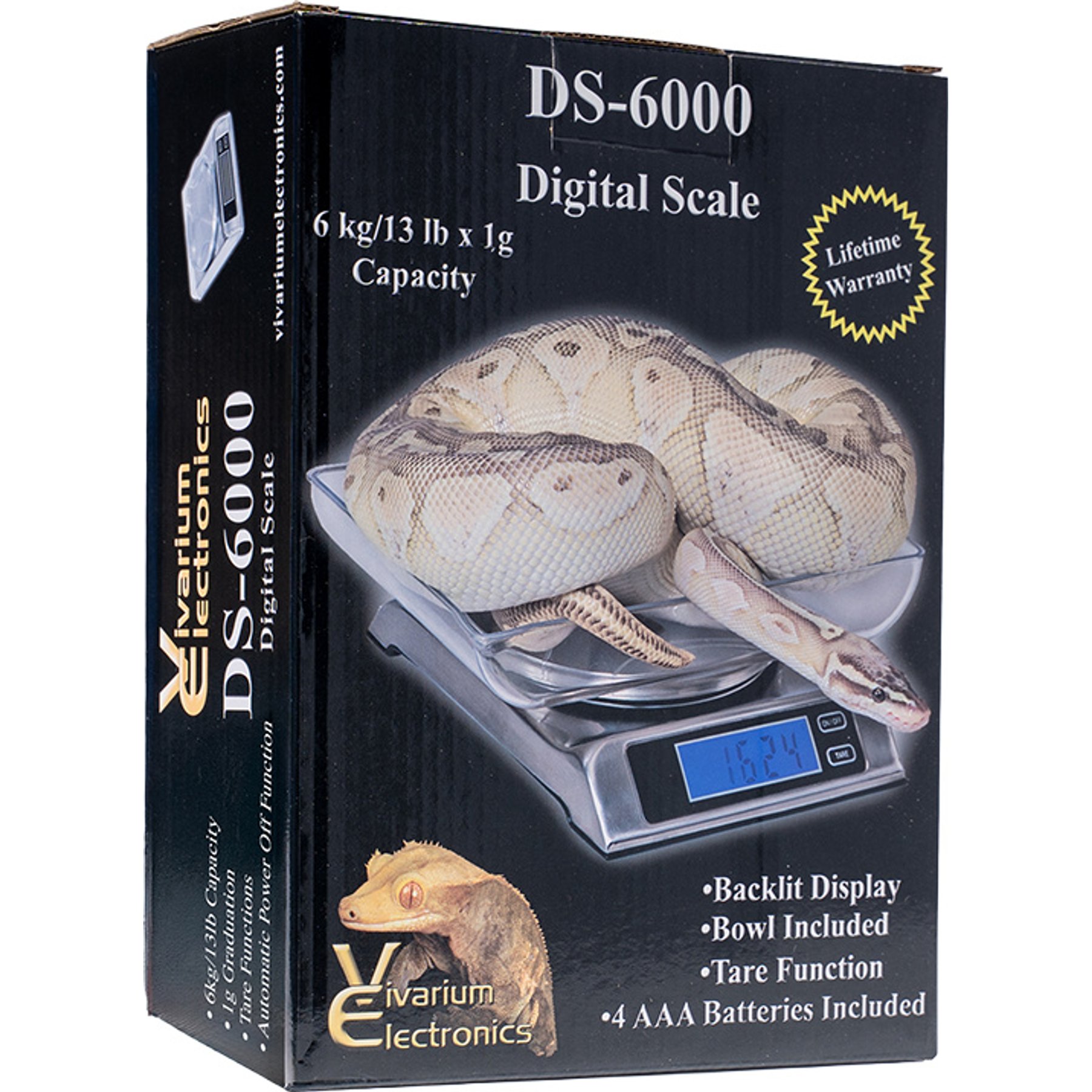 Vivarium Electronics DS-6000 Reptile Digital Scale, 13-lb