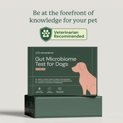 Show full view: AnimalBiome Gut Microbiome Test for Dogs slide 5 of 10