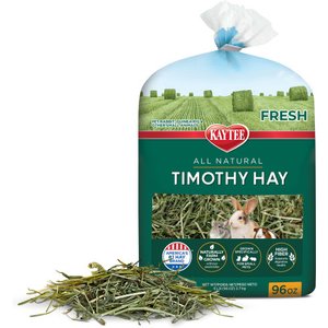 Kaytee Natural Timothy Hay Small Animal Food, 6-lb bag