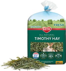 Kaytee Natural Timothy Hay Small Animal Food, 6-lb bag