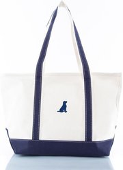 CB Station MiniDog Canvas Pet Carrier, Navy