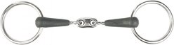 Horze Oval Link Loose Ring Snaffle Horse Bit, 5