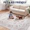 Show in main carousel: JONATHAN Y Arabella Vintage Floral Border Machine-Washable Area Rug, Cream & Terra, 4 x 6-ft slide 4 of 8