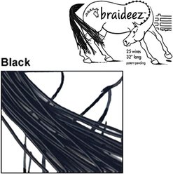 Braideez Horse Braiding Wire, Black