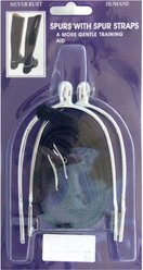 Intrepid International Humane Never Rust Horse Spurs with Strap, 1-in
