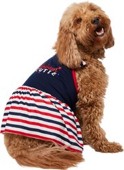 Frisco American Cutie Dog & Cat Sundress, Navy, Large