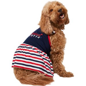 Frisco American Cutie Dog & Cat Sundress, Navy, Large