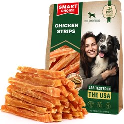 Beloved Pets Natural Pet Dried Snacks Chicken Strips & Meat Sticks Human Grade Rawhide Free & Grain-Free Jerky Dog Treats, 10.6-oz bag