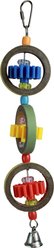 A&E Cage Company Gears & Rings Bird Toy, Multicolor