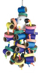 A&E Cage Company The King Exercise Bird Toy, Multicolor