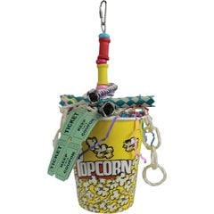 A&E Cage Company Movie Time Foraging Bird Toy, Multicolor