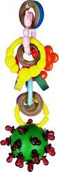 A&E Cage Company Deep Sea Charged Mine Exercise Bird Toy, Multicolor