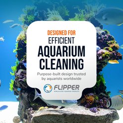 Flipper Platinum Aquarium Glass & Acrylic Hand Algae Scraper, 18-in slide 2 of 8