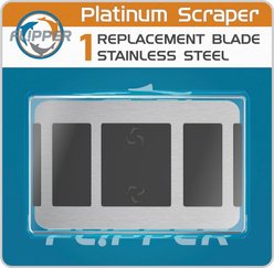 Flipper Platinum Aquarium Algae Scraper Stainless Steel Blades slide 2 of 7