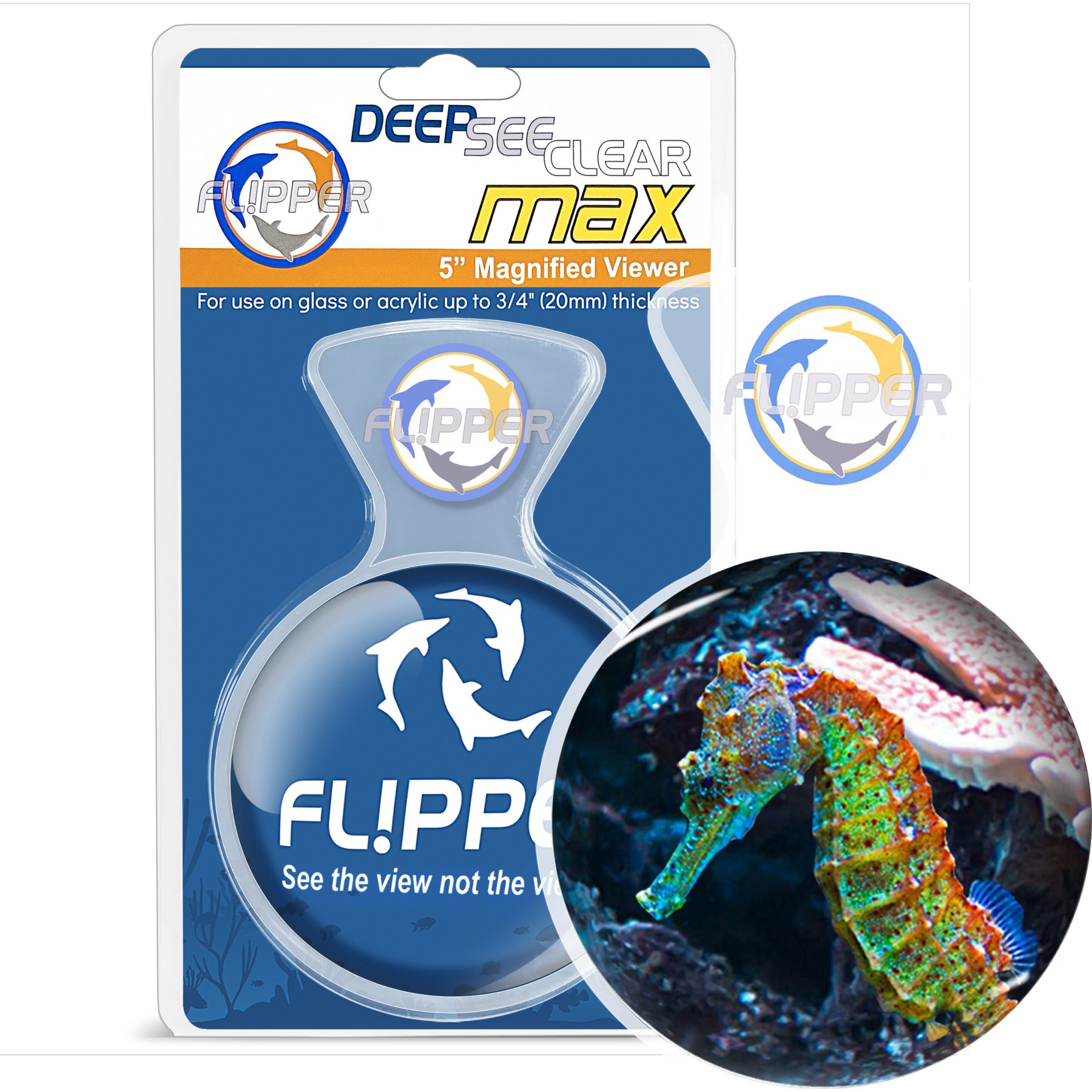 Flipper DeepSee Aquarium Viewer, 5-in