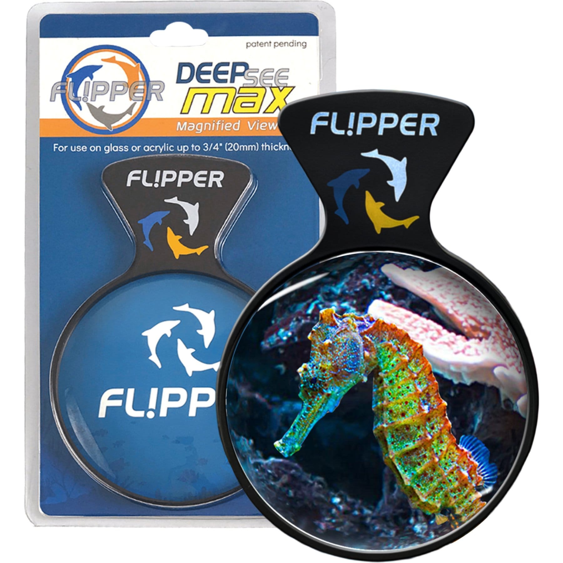 Flipper DeepSee Magnified Aquarium Viewer, 5-in