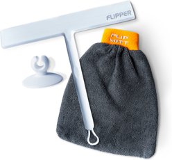 Flipper Mitt + Squegee Aquarium Cleaning Set