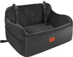 ALFATOK Removable Washable Dog Car Seat, Black slide 1 of 7