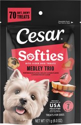 Cesar Softies Medley Dog Treats, 6-oz bag