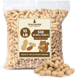 Trailmark Naturals In Shell Raw Peanuts Bird Food, 10-lb bag