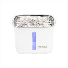 PetSafe Viva Stainless Steel Cat & Dog Fountain, Steel, 64-oz