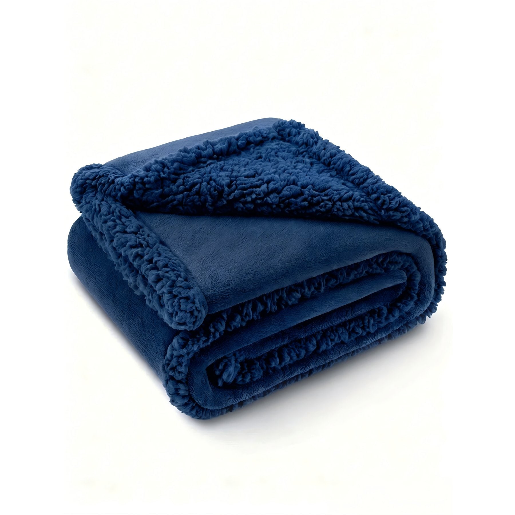 HOMAGICO Flannel Double-Sided Throw Furniture Protector Waterproof Dog Blanket, Blue, Small: 20 x 28-in