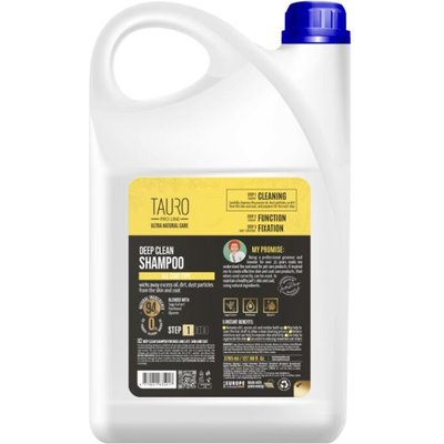 Tauro Pro Line Tauro Pro Line Ultra Natural Care Step 1 Deep Clean Dog & Cat Shampoo, 128-fl oz bottle