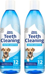 Naturel Promise Fresh Tartar Control Dog Dental Water Additive, 18-oz, 2 count