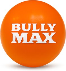 Bully Max Tough Chewer Balls Dog Toy, Orange