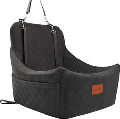 INDYBUD Adjustable Straps with Belt Channel Machine-Washable Car Dog Automobile Booster Seat, 20 x 20 x 20-in, Black slide 1 of 7