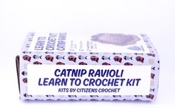 Citizens Crochet Catnip Ravioli Learn to Crochet Kit Cat Toy slide 2 of 5