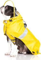 Gooby Raincoat Pro Dog Raincoat, Yellow, XXX-Large