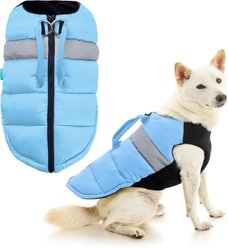 Gooby Padded Lift Dog Vest, Blue, Small