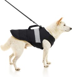 Gooby Padded Lift Dog Vest, Black, X-Small slide 2 of 4