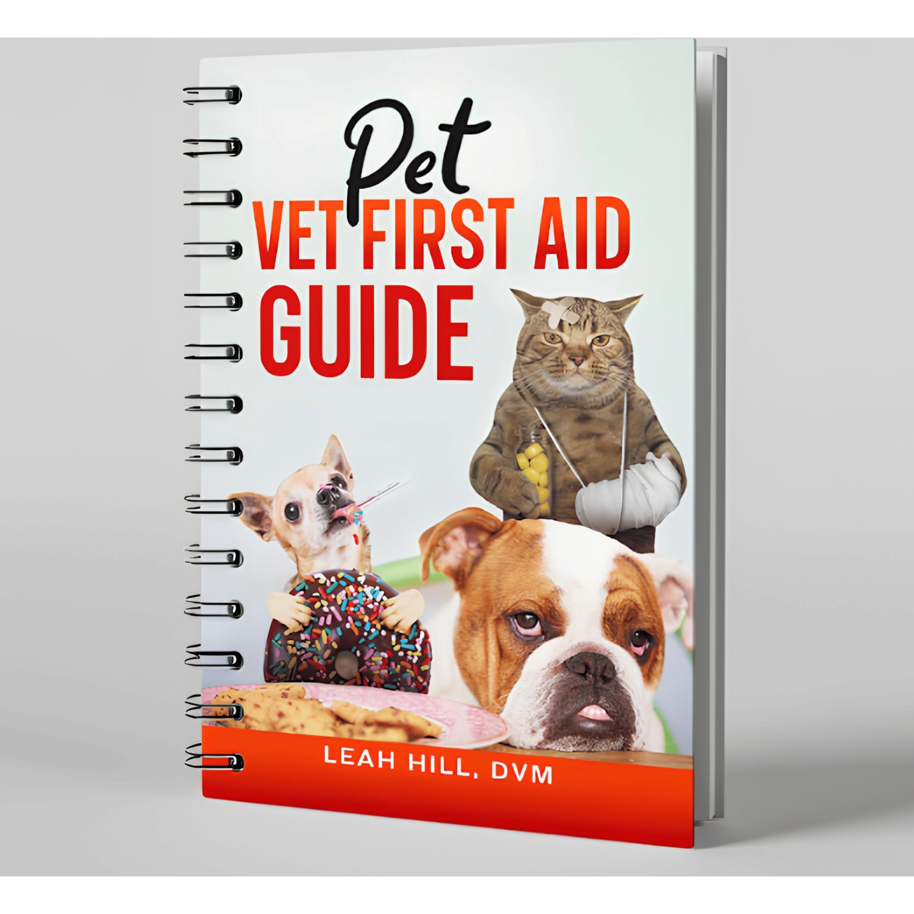 Pet Vet First Aid Guide-Spiral Bound
