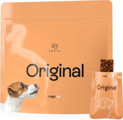 PawCo Original Protein Bars Peanut Butter Multifunctional Dog Treats, 8 count