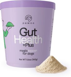 PawCo Gut Health Meal Booster Cheese Flavor Functional Dog Food Topper, 5.6-oz jar