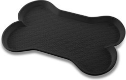 Cudlie Creatures Dog Feeding Mat, Black, Large