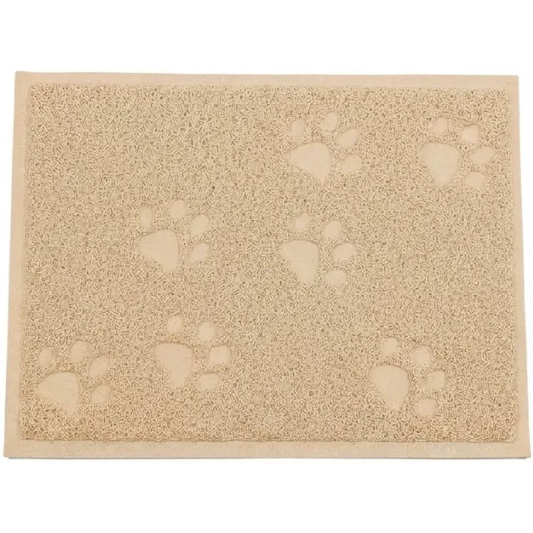 Cudlie Creatures Rectangle Dog Feeding Mat, Tan, Small