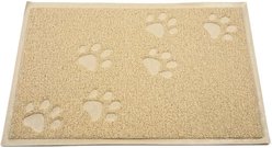 Cudlie Creatures Rectangle Dog Feeding Mat, Tan, Large