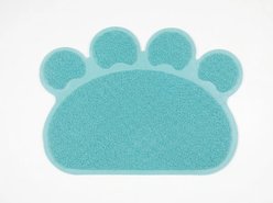 Cudlie Creatures Paw Dog Feeding Mat, Aqua, Large