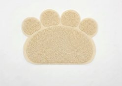 Cudlie Creatures Paw Dog Feeding Mat, Tan, Small