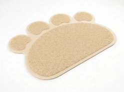 Cudlie Creatures Paw Dog Feeding Mat, Tan, Large slide 2 of 2