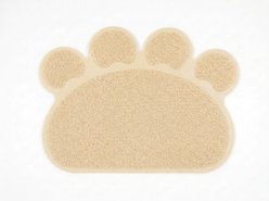 Cudlie Creatures Paw Dog Feeding Mat, Tan, Large slide 1 of 2