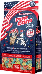 PupCorn Plus Star Spangled Limited Edition Low Fat Apple Crunchy Dog Treats, 16-oz bag slide 2 of 4
