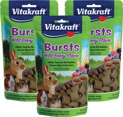 Vitakraft Bursts Wild Berry Small Animal Treats, 5.28-oz