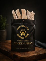 Raw Health Canine Food Chicken Jerky Freeze-Dried Dog Treats, 3-oz bag slide 2 of 4