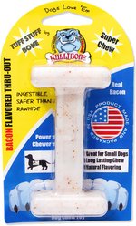 BulliBone Tuff Stuff Dental Dog Chew Toy, Brown, Small, 1 count