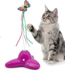 ASPCA Interactive Butterfly Cat Toy, Pink