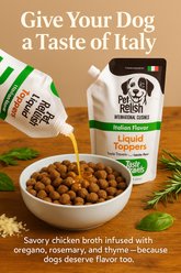 Pet Relish Italian Flavor Dog Food Topping, 16-oz pouch slide 2 of 4